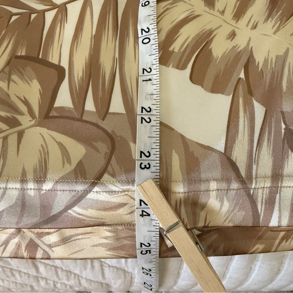 NWT SER.O.YA MINI DRESS - SILK PALM PRINT - SIZE XS - Picture 7 of 11